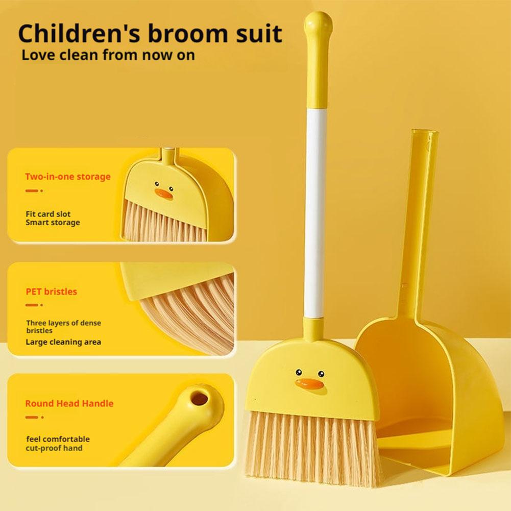 ชุดไม้กวาดและที่ตักขยะสำหรับเด - Kids Outdoor Broom บทวิจารณ์และราคา