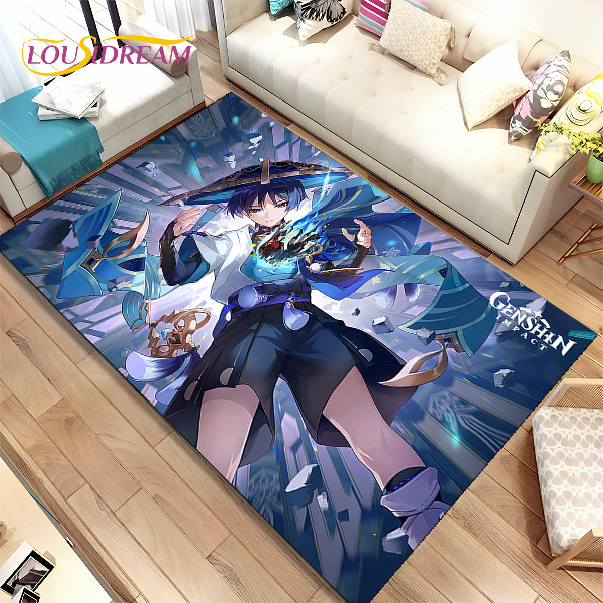Genshin Impact เกมการ์ตูนพรมพร - Kids Outdoor Area บทวิจารณ์และราคา
