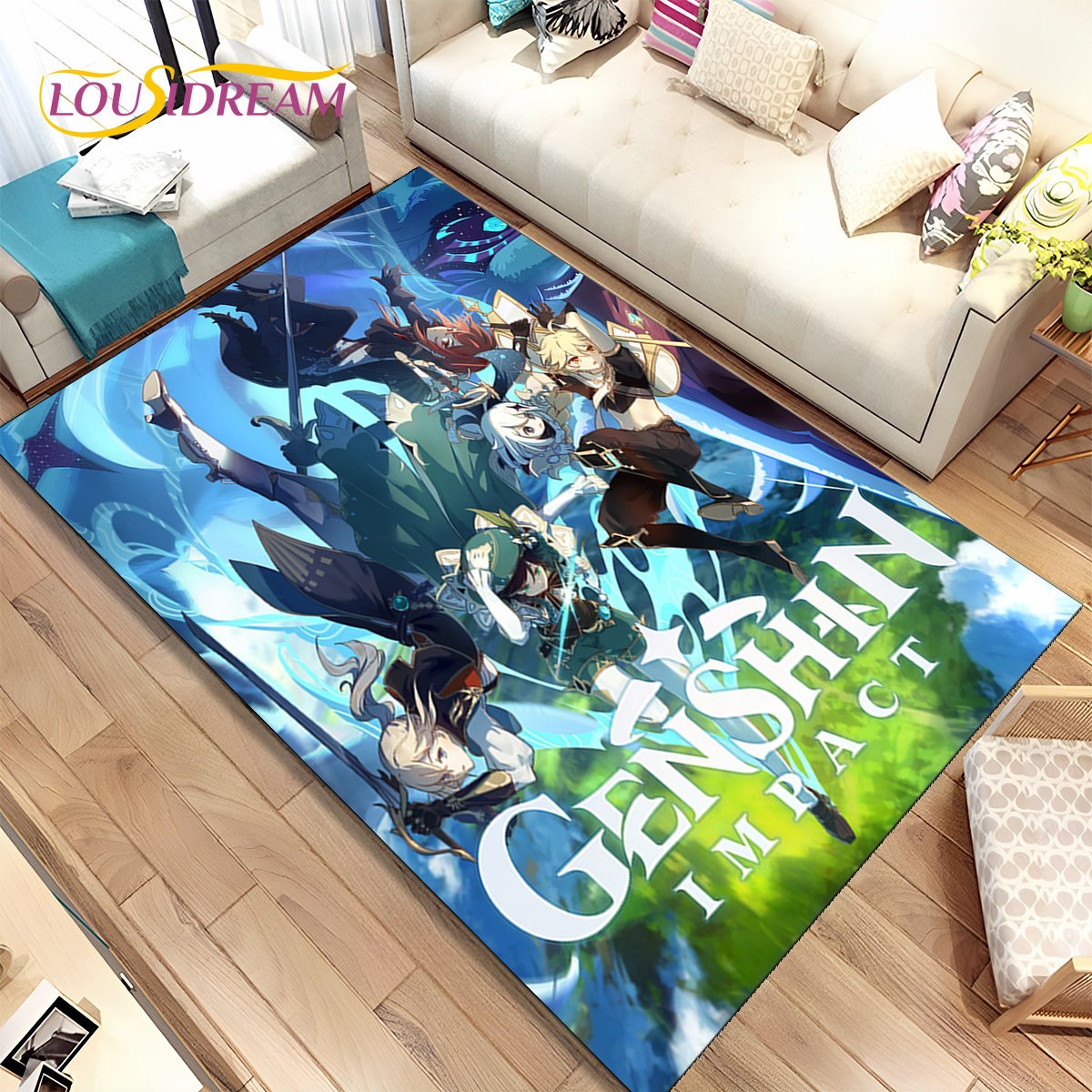 Genshin Impact เกมการ์ตูนพรมพร - Kids Outdoor Area บทวิจารณ์และราคา