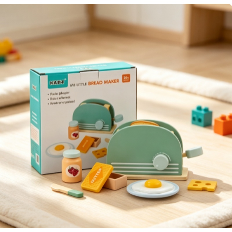 ของเล่นเครื่องปิ้งขนมปังจำลองไ - Kids Outdoor Kitchen Accessories บทวิจารณ์และราคา