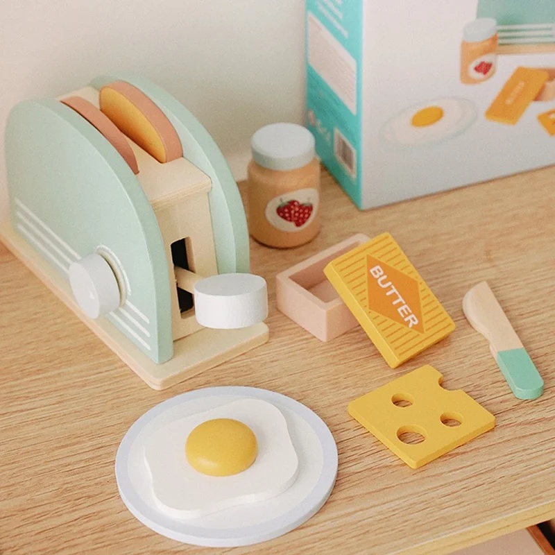 ของเล่นเครื่องปิ้งขนมปังจำลองไ - Kids Outdoor Kitchen Accessories บทวิจารณ์และราคา