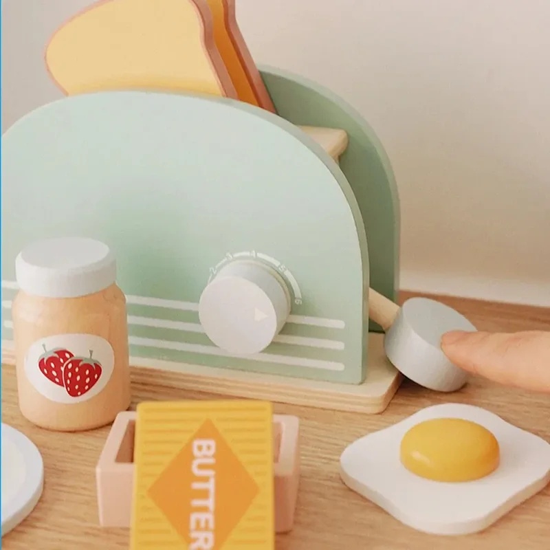 ของเล่นเครื่องปิ้งขนมปังจำลองไ - Kids Outdoor Kitchen Accessories บทวิจารณ์และราคา