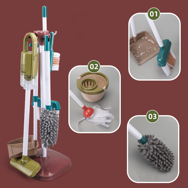เด็กจําลองชีวิตทําความสะอาดของ - Kids Outdoor Broom บทวิจารณ์และราคา