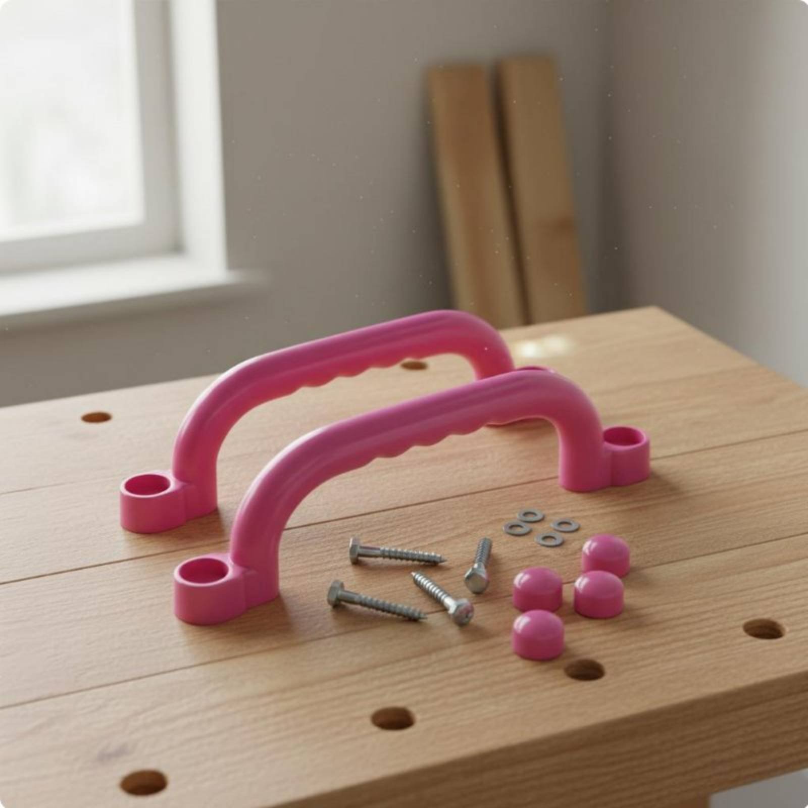 ที่จับโครงปีนป่าย 2 ชิ้น ขอบเร - Kids Outdoor Climbing Frame บทวิจารณ์และราคา