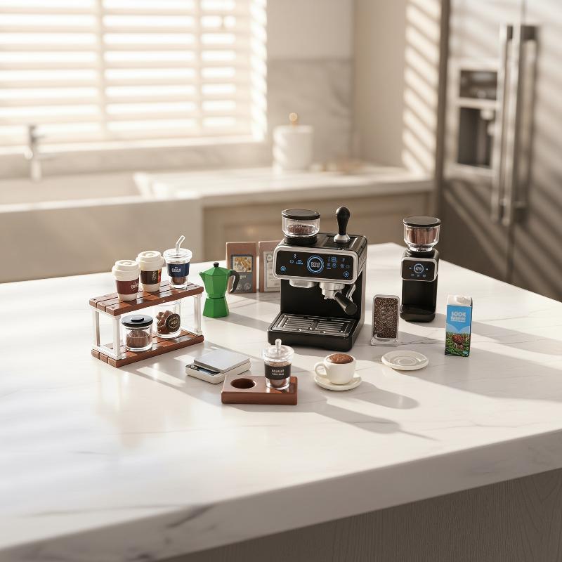 ชุดเครื่องชงกาแฟและถ้วยขนาดเล็ - Kids Outdoor Kitchen Accessories บทวิจารณ์และราคา