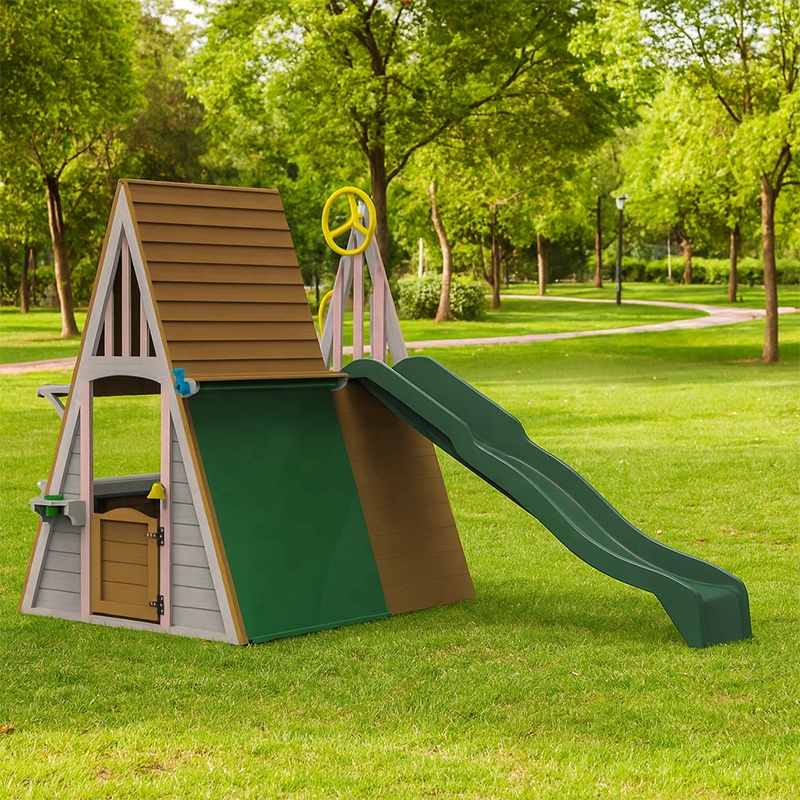 เครื่องเล่นสนามเด็กเล่นกลางแจ้ - Kids Outdoor Climbing Frame บทวิจารณ์และราคา