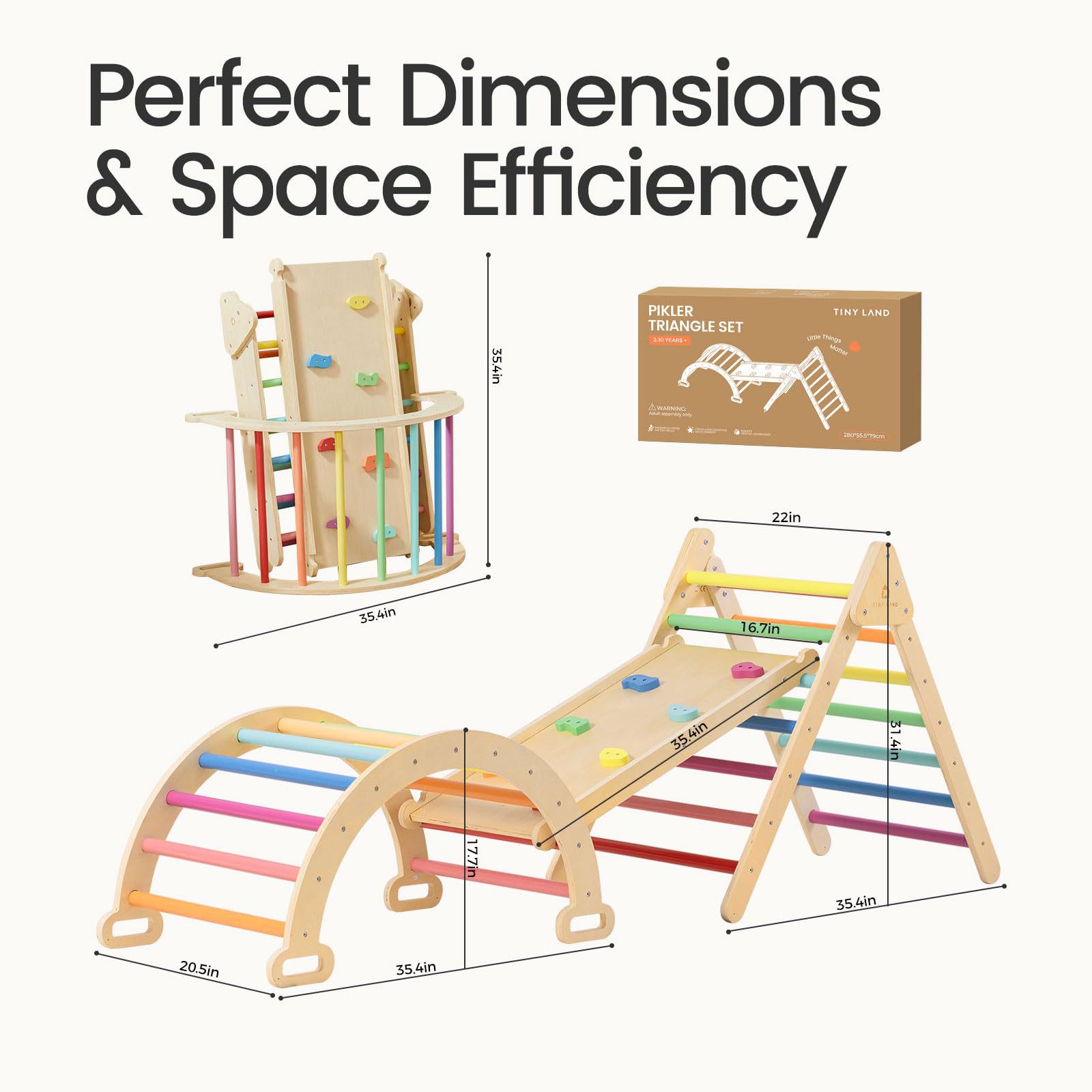 โครงไม้เนื้อแข็งอเนกประสงค์สำห - Kids Outdoor Climbing Frame บทวิจารณ์และราคา