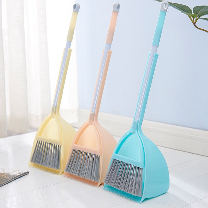 ชุดไม้กวาดและที่โกยผงสำหรับบ้า - Kids Outdoor Broom บทวิจารณ์และราคา